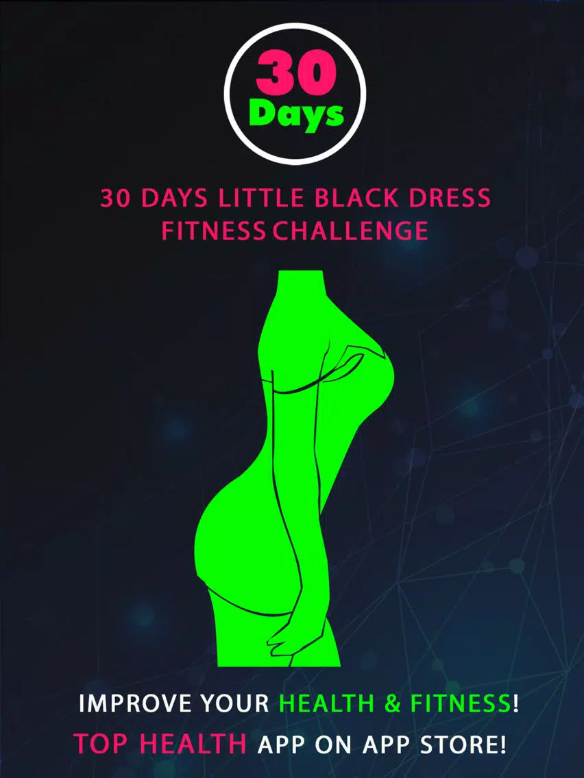 Ảnh chụp màn hình của 30 Day Little Black Dress Fitness Challenges Pro iPad