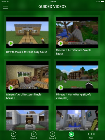 Guide for Building House - for Minecraft PE Pocket Edition iPad स्क्रीनशॉट