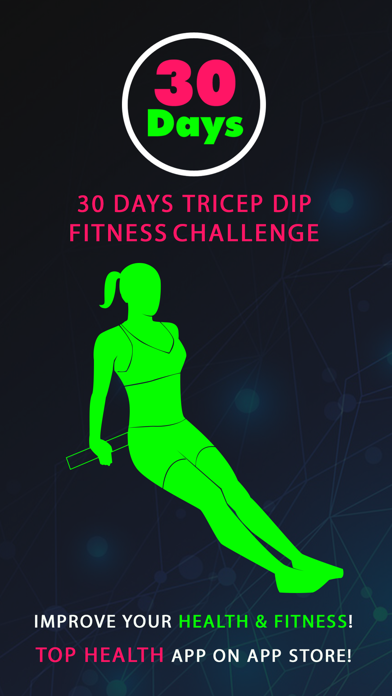 30 Day Tricep Dip Fitness Challenges Screenshots
