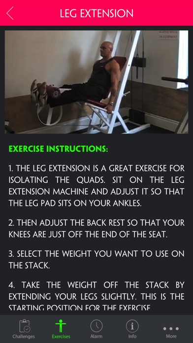 4 Day Muscle Building Workout Split Screenshots