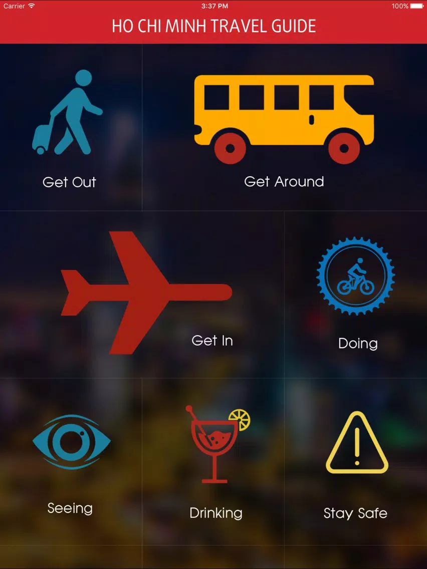 Ho Chi Minh City Travel Guide - Maps, Hotels, Tours, Photos, Videos & Tips iPad Screenshots
