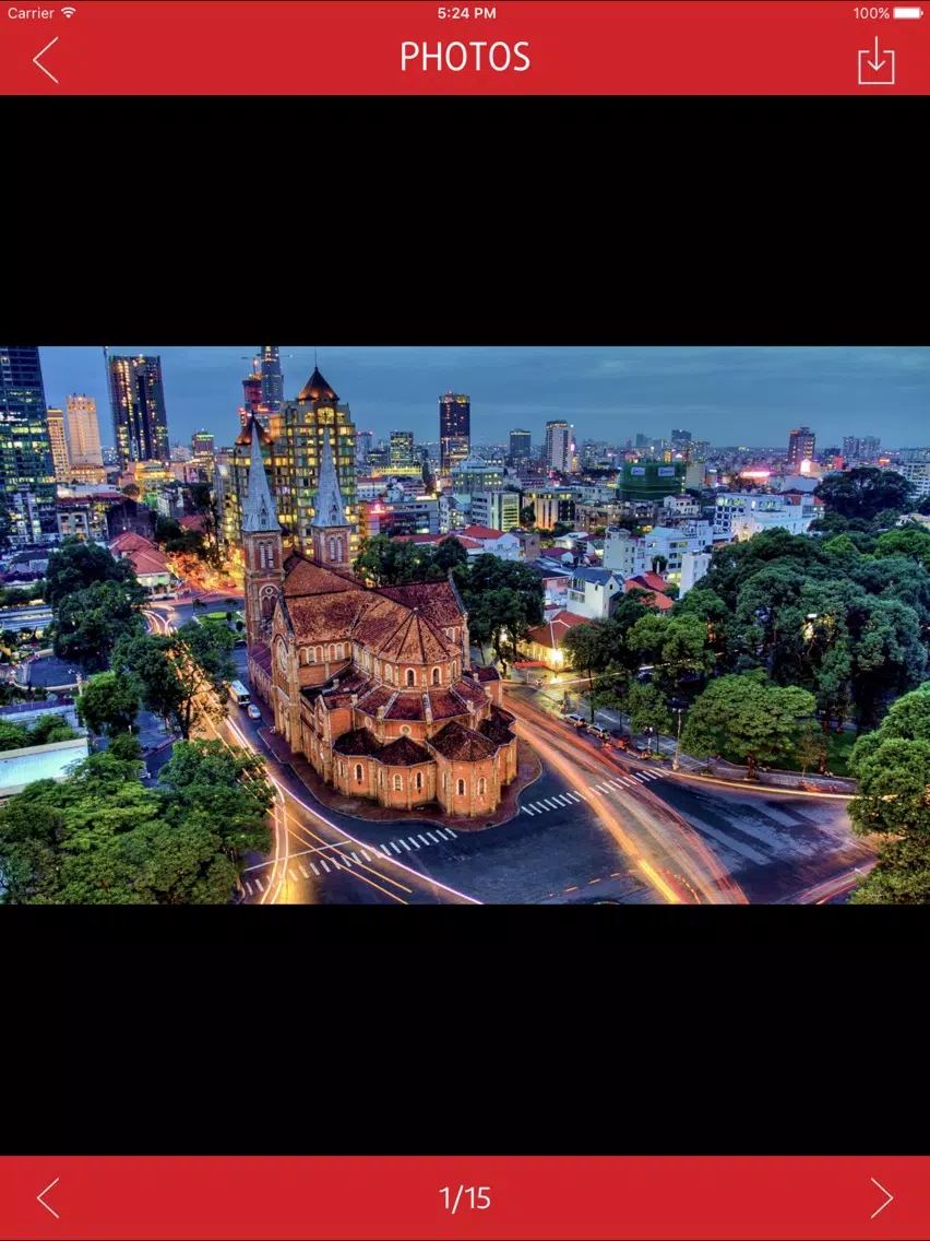 Ho Chi Minh City Travel Guide - Maps, Hotels, Tours, Photos, Videos & Tips iPad Screenshots