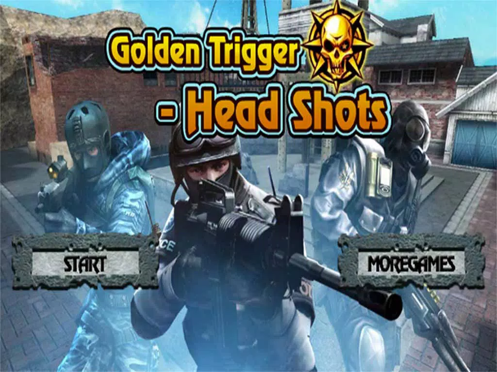 صور Golden Trigger - Head Shots iPad 