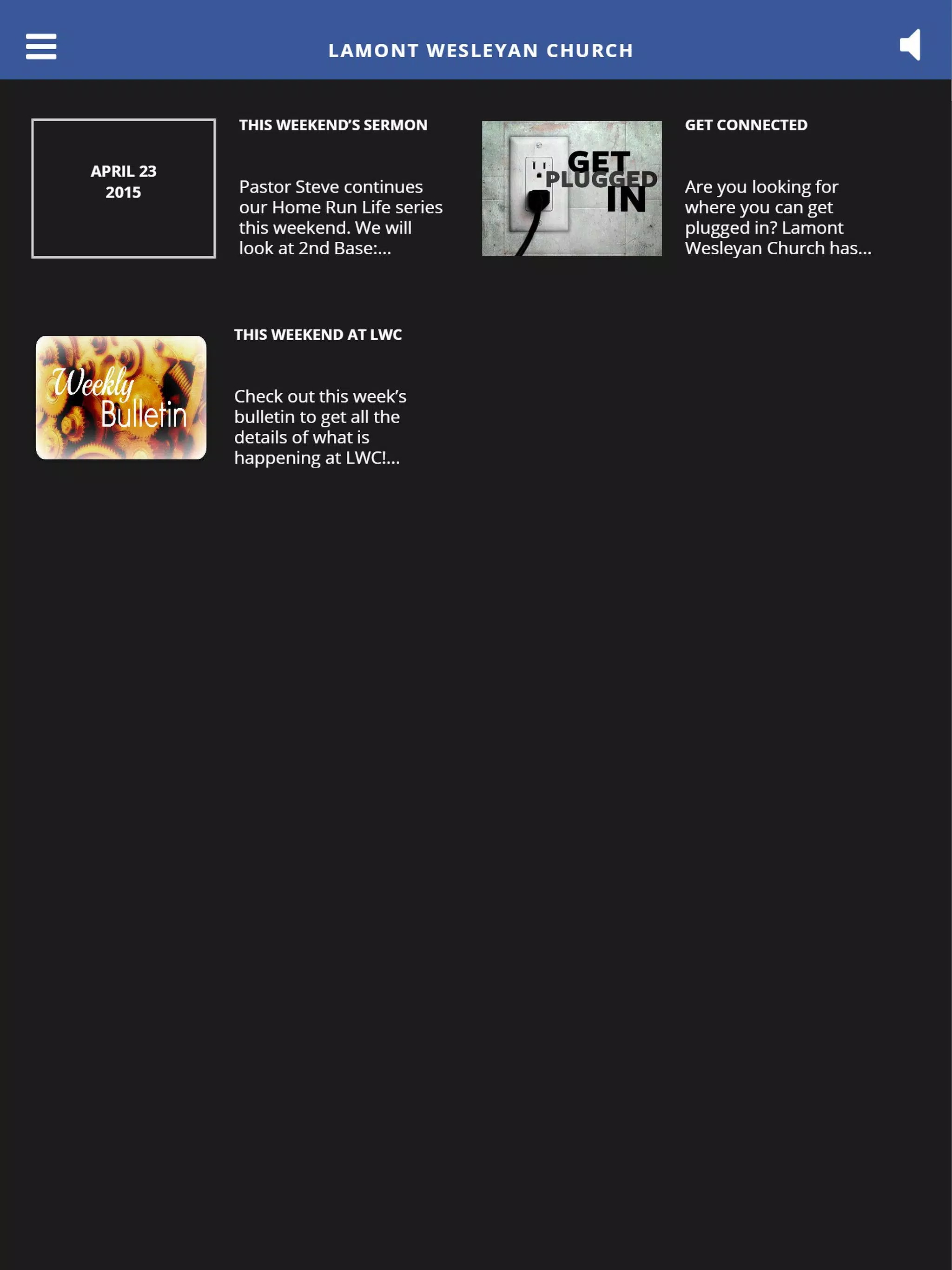 Lamont Wesleyan Church Screenshots