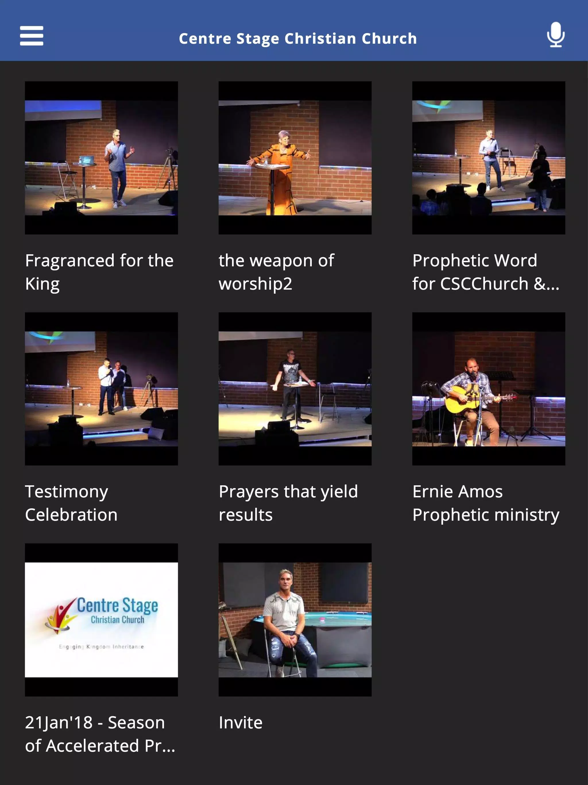 Centre Stage Christian Church Screenshots