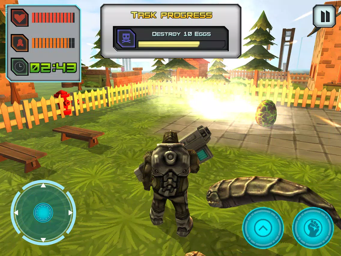 Zrzuty ekranu Alien Invasion 3D iPad 