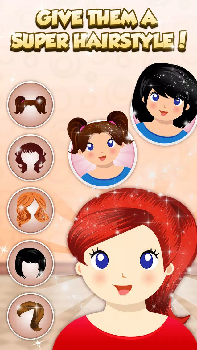 my baby care hair spa saloon game - makeover,dressup & look like sister! pro Screenshots