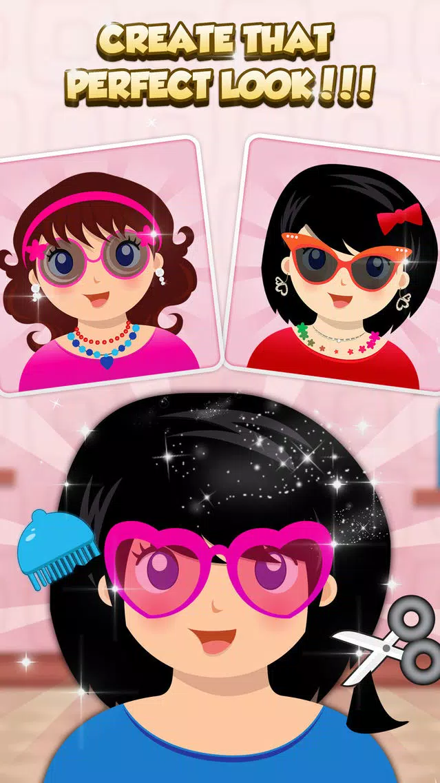 my baby care hair spa saloon game - makeover,dressup & look like sister! pro Screenshots