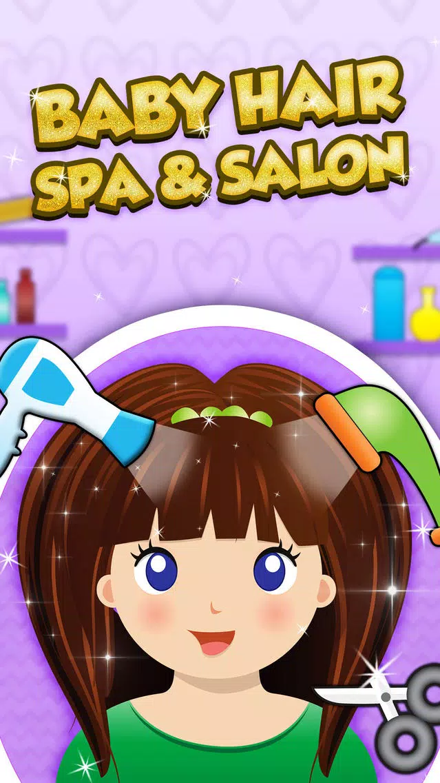my baby care hair spa saloon game - makeover,dressup & look like sister! pro Screenshots