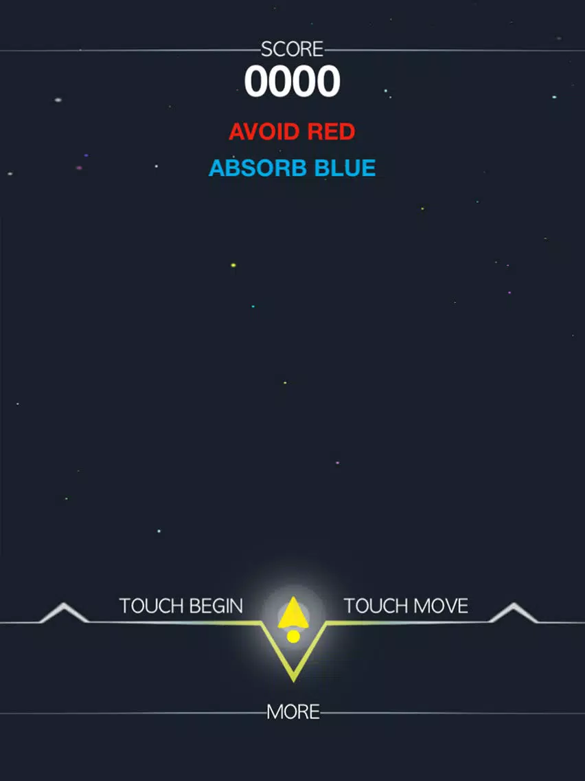 Galaxy Adventure : flight spaceship and avoid the dots iPad 應用截圖
