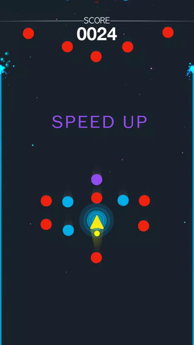 Galaxy Adventure : flight spaceship and avoid the dots應用截圖