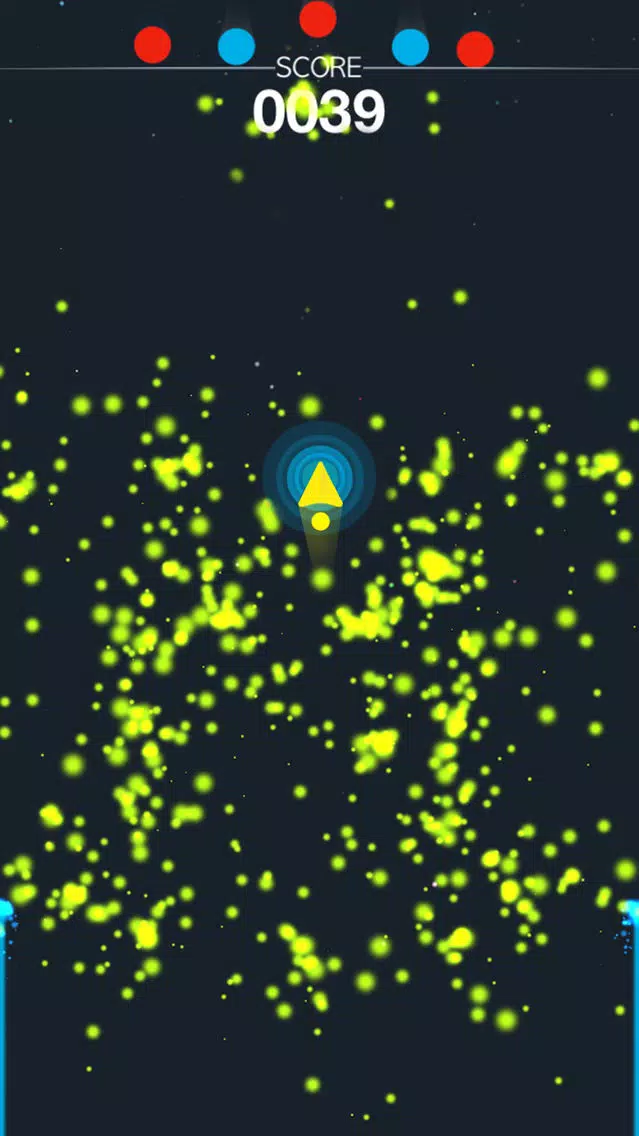Galaxy Adventure : flight spaceship and avoid the dots應用截圖