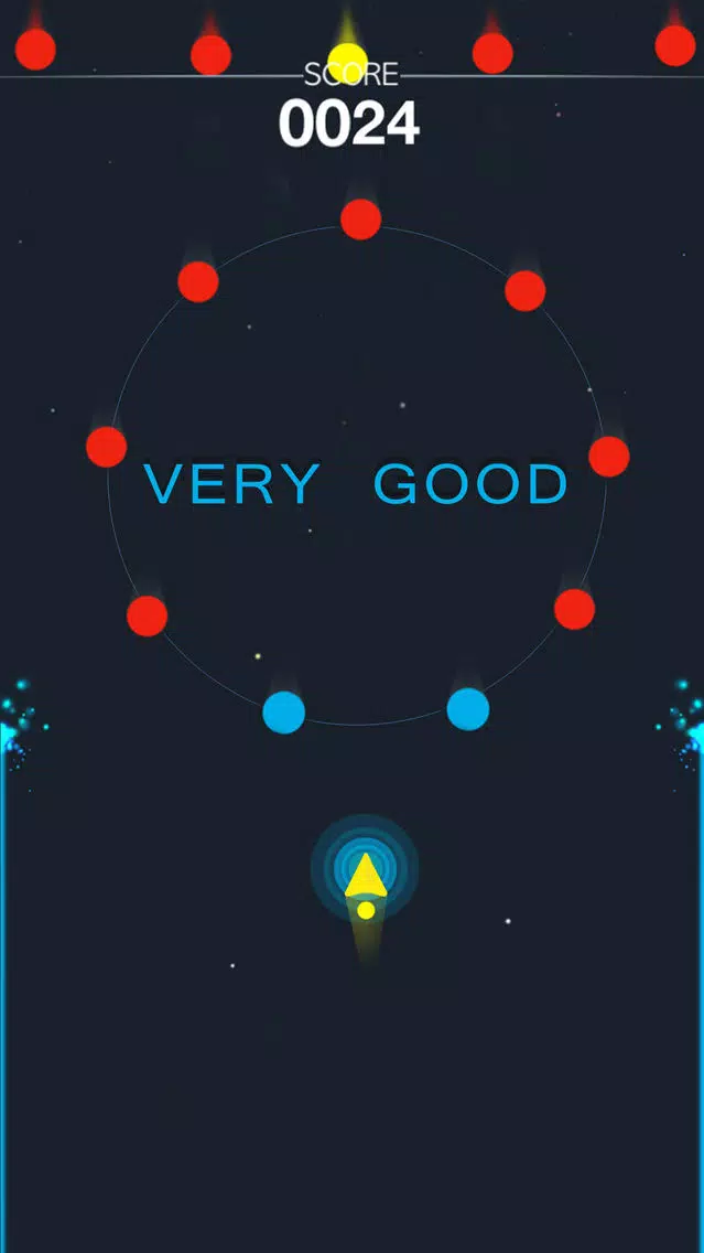 Galaxy Adventure : flight spaceship and avoid the dots應用截圖