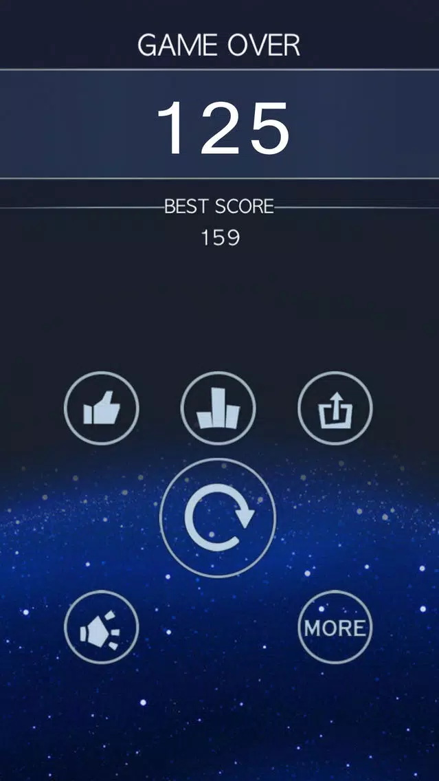 Galaxy Adventure : flight spaceship and avoid the dots應用截圖