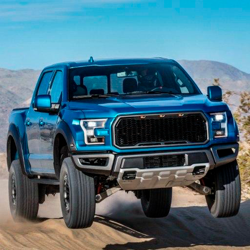 Off Road Jeep SUV F150 Parking