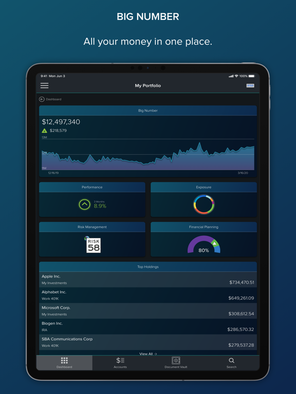 Shepherd Wealth Management iPad Screenshots