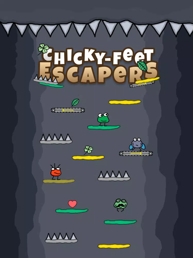 Capturas de tela do Chicky-Feet Escapers iPad 