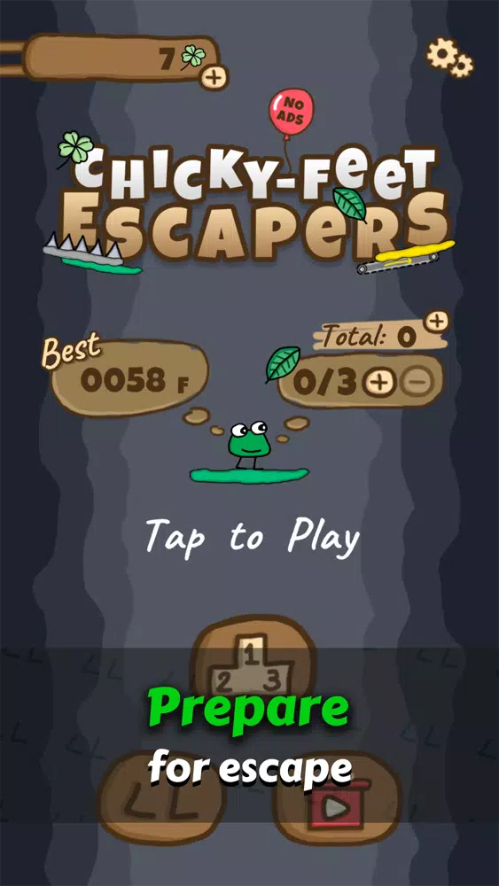 Capturas de tela do Chicky-Feet Escapers