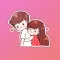 Love Story Stickers - Romantic