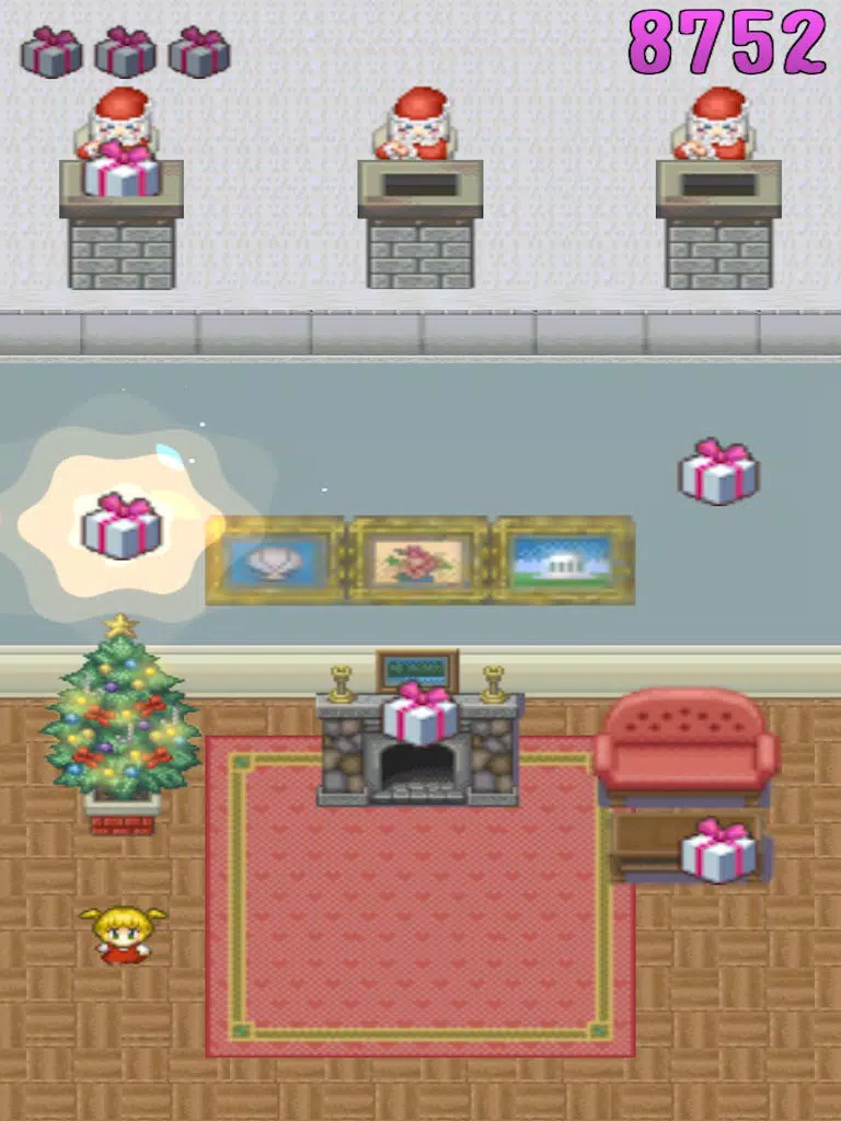 Tangkapan skrin Merry Christmas - Santa give me gifts - iPad 