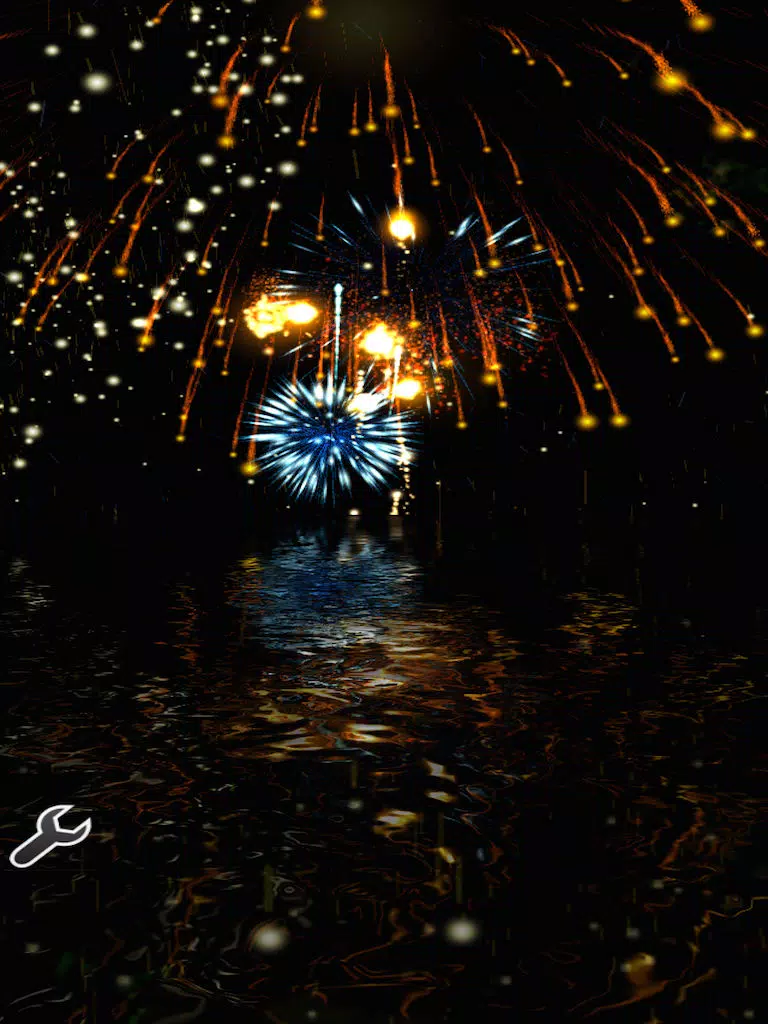 Real Fireworks! - Reflected in water iPad Screenshots