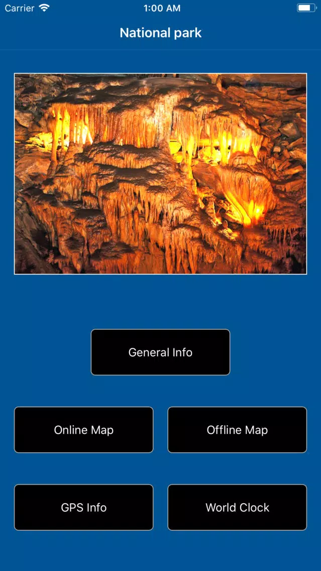 Capturas de pantalla de Mammoth Cave National Park Map