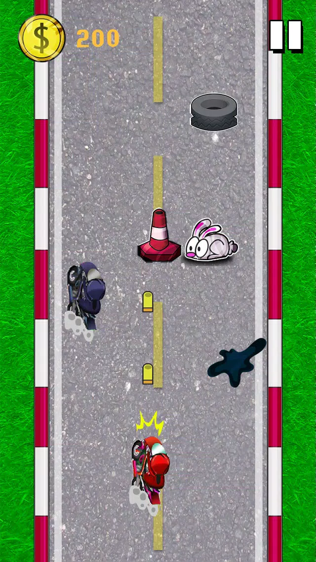 A Highway Motorcycle Race: Fast Racing Rider Free Game Screenshots