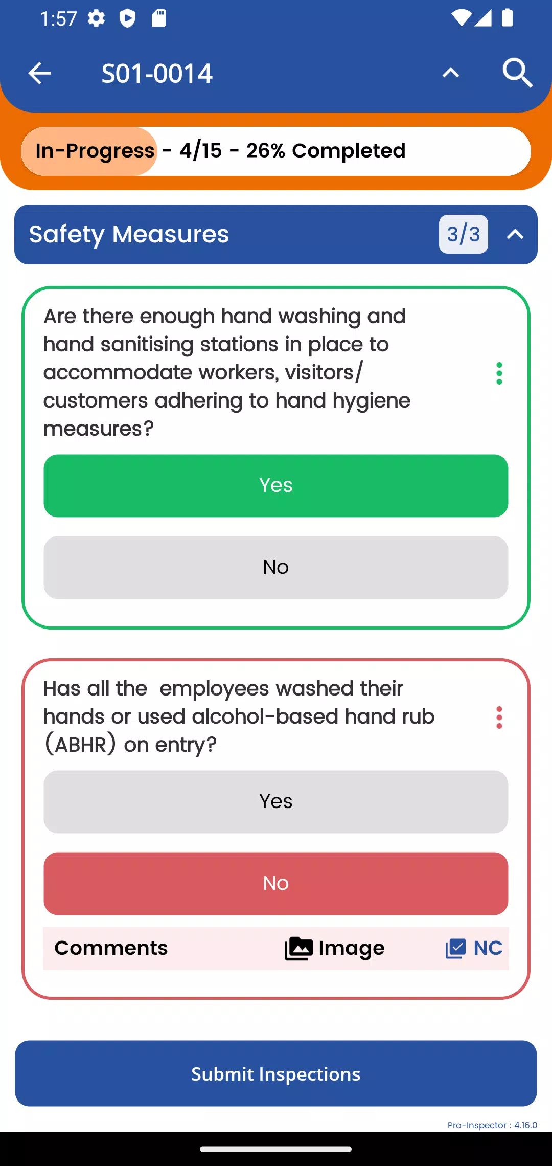 Pro-Inspector Screenshots