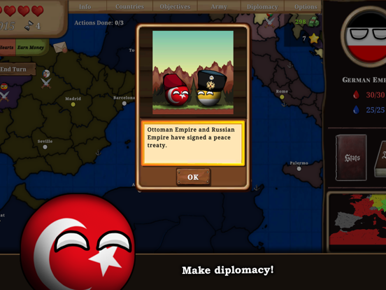 Zrzuty ekranu Countryball: Europe 1890 iPad 