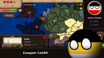 Zrzuty ekranu Countryball: Europe 1890