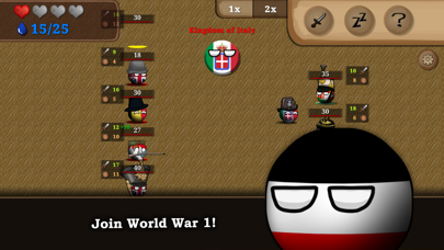Zrzuty ekranu Countryball: Europe 1890