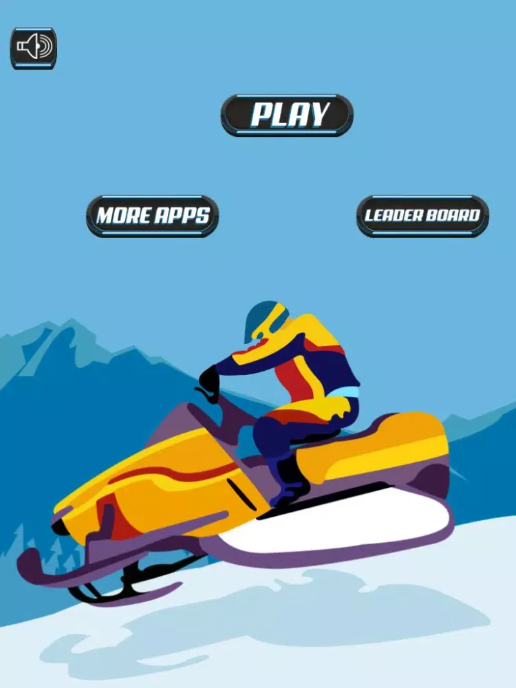 Crazy Speed Snow Race - Snowy Highway Drag Racing iPad  Screenshots