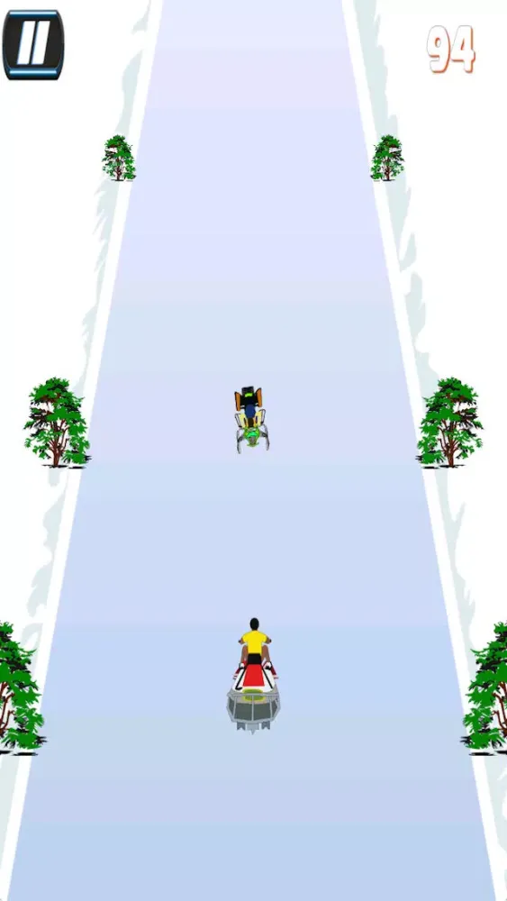 Crazy Speed Snow Race - Snowy Highway Drag Racing Screenshots