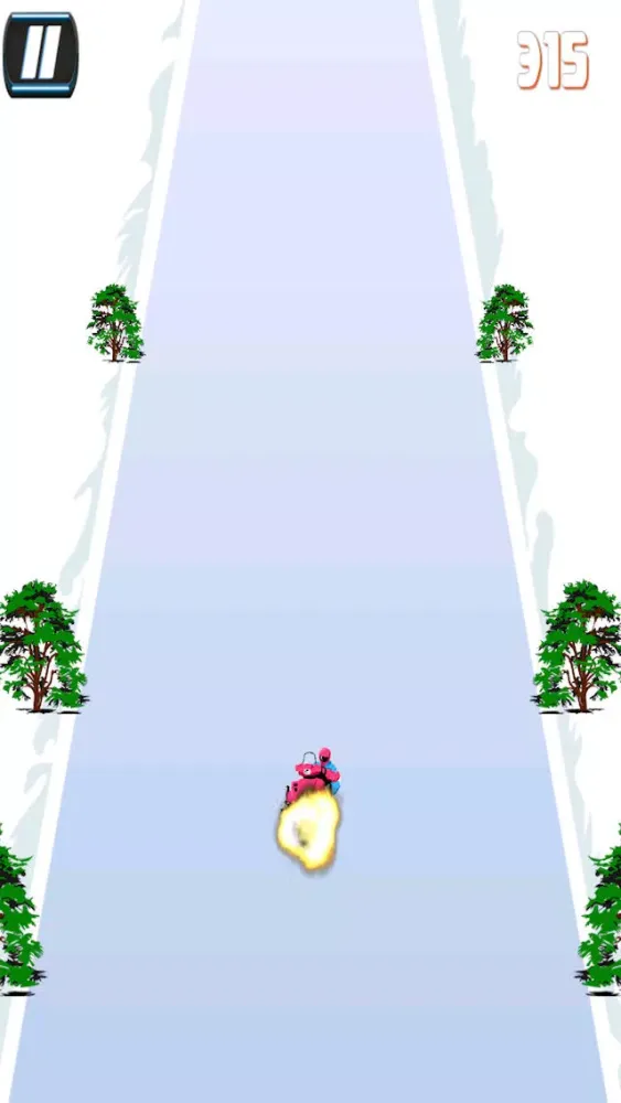 Crazy Speed Snow Race - Snowy Highway Drag Racing Screenshots