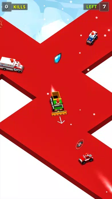 Скриншоты Battle Cars Bumper.io