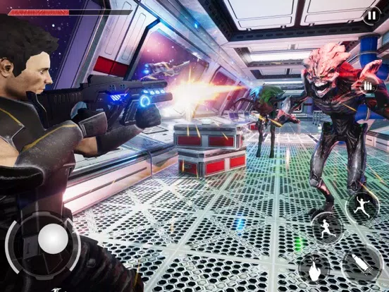 Space Shooter Alien Games FPS iPad  Screenshots