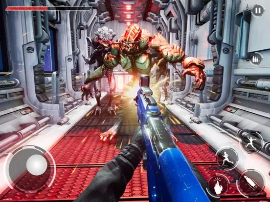 Space Shooter Alien Games FPS iPad  Screenshots