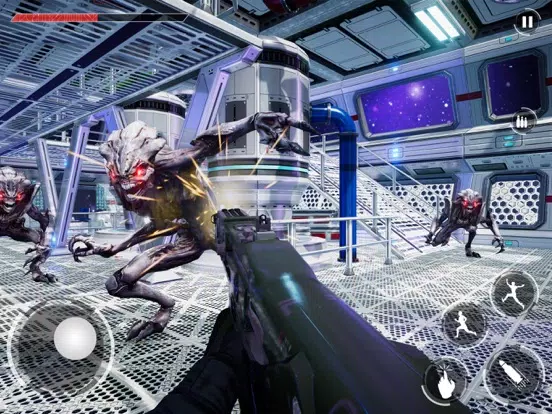 Space Shooter Alien Games FPS iPad  Screenshots
