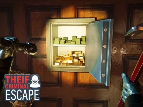 Thief Criminal Escape Game iPad 應用截圖