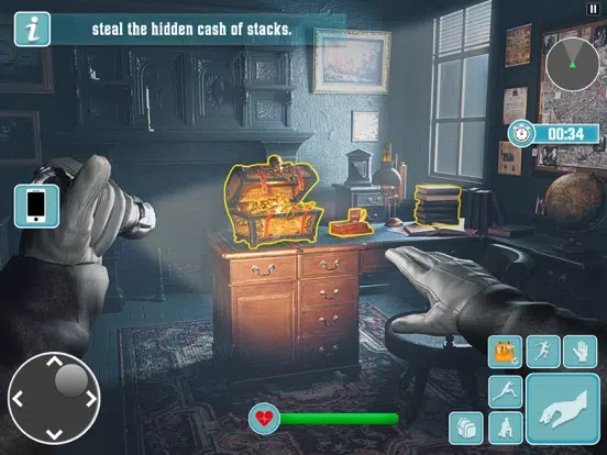 Thief Criminal Escape Game iPad 應用截圖