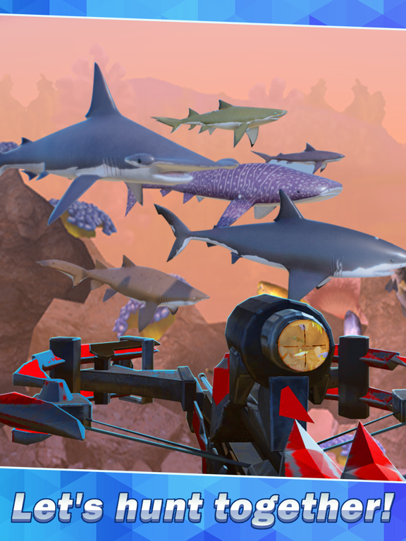 Capturas de tela do Fishing Hunting : Shooter Game iPad 