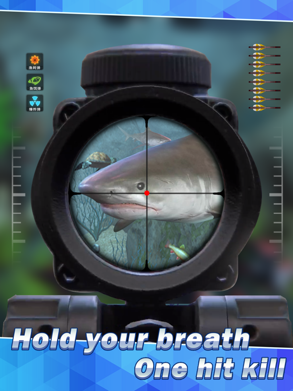 Capturas de tela do Fishing Hunting : Shooter Game iPad 