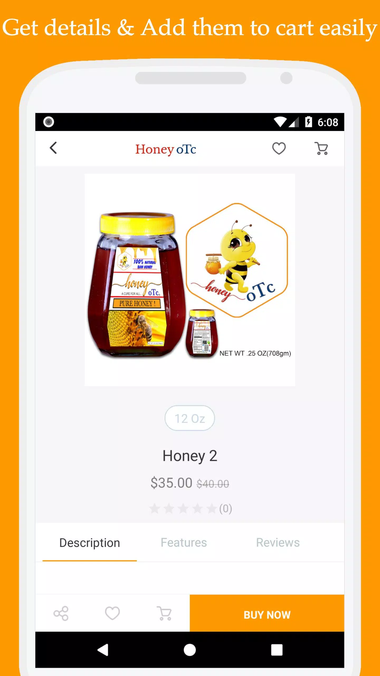 Captures d'écran de Honey oTc