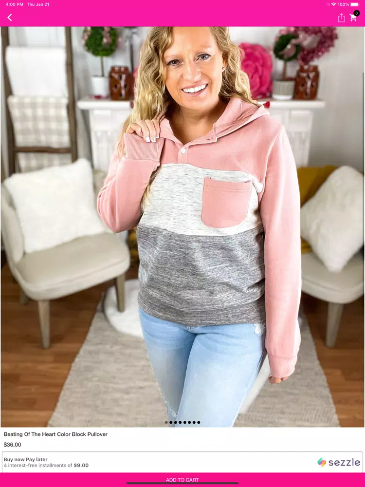 Sparkle and Sass Boutique iPad Screenshots