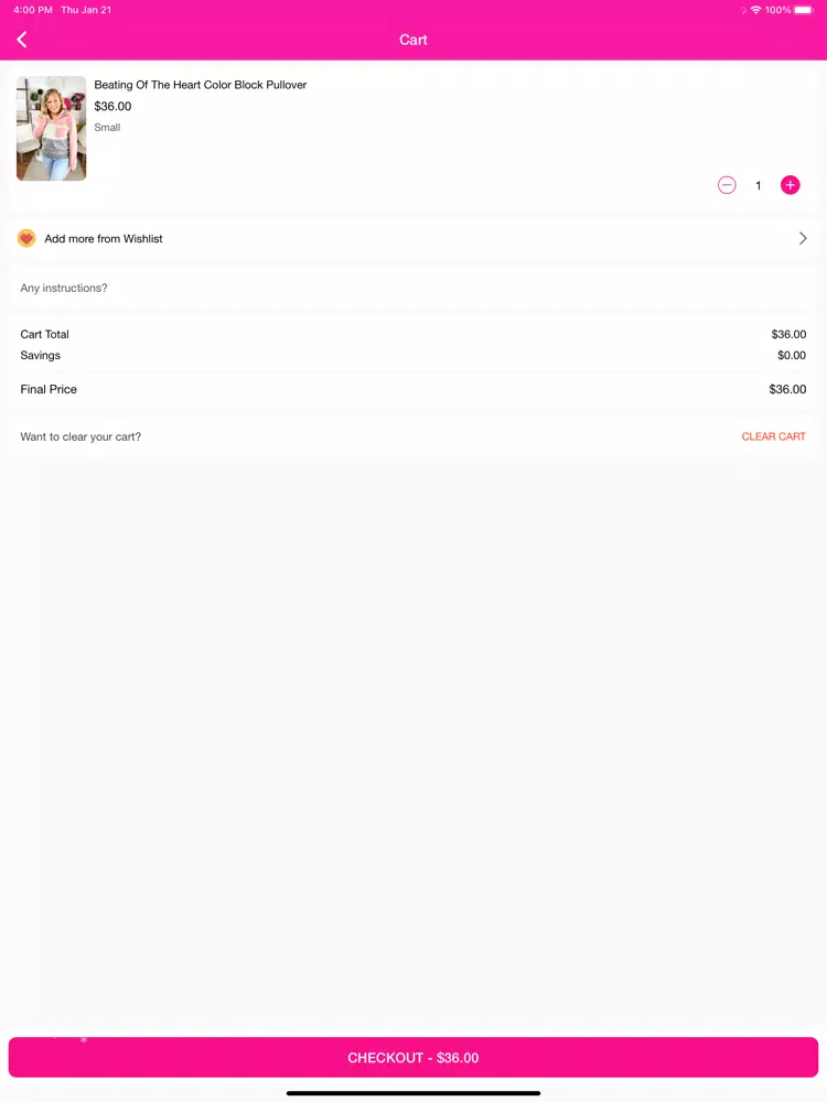 Sparkle and Sass Boutique iPad Screenshots