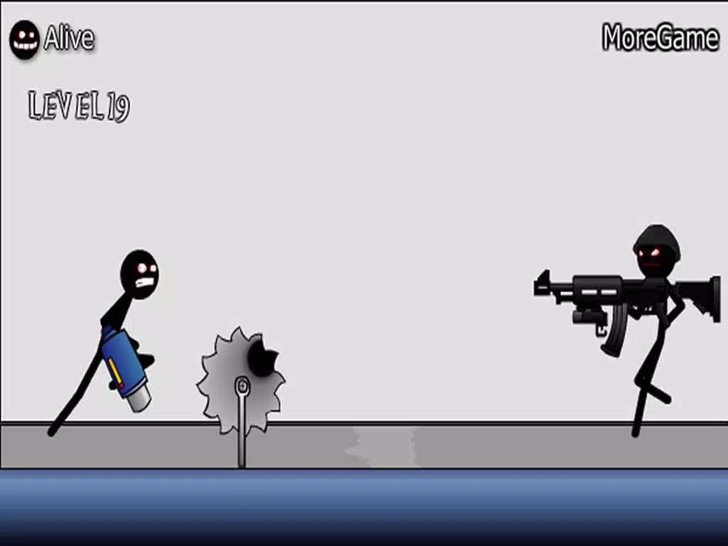 Stick Gun Runner iPad  স্ক্রিনশট
