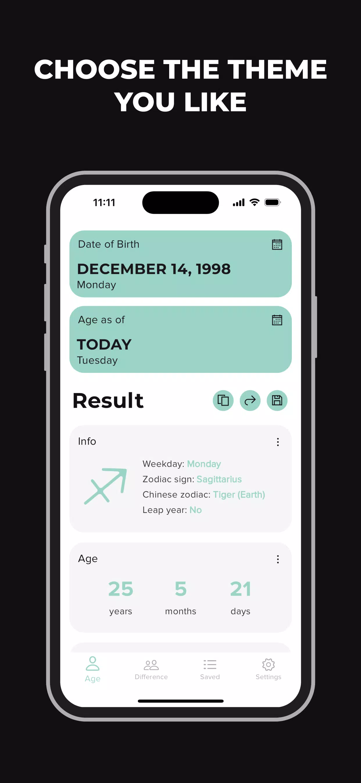 Age Calculator: Days Counter Screenshots