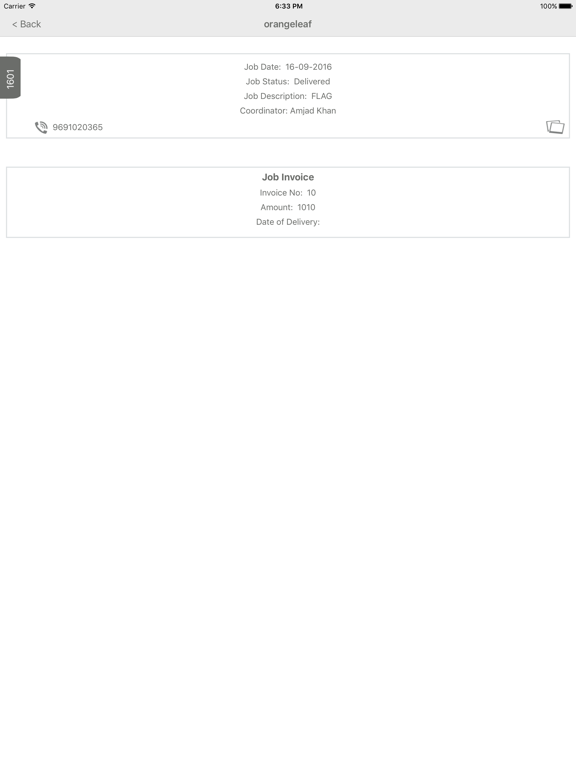 orangeleaf iPad Screenshots