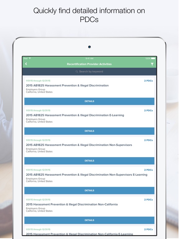 SHRM Certification iPad Screenshots
