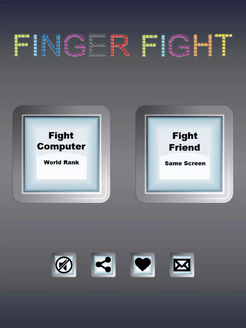 FingerFight multiplayer same screen iPad  Ekran Görüntüleri